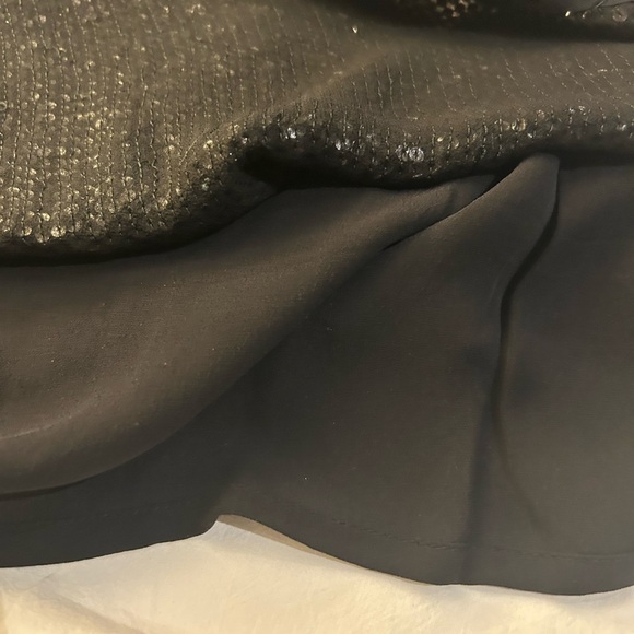 J CREW COLLECTION Naomi Feather Sequin Embellished SILK Mini Skirt 0 - Picture 9 of 15